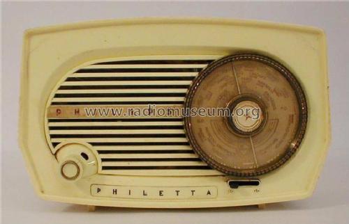 Philetta BF102A /01 /02; Philips France; (ID = 96509) Radio