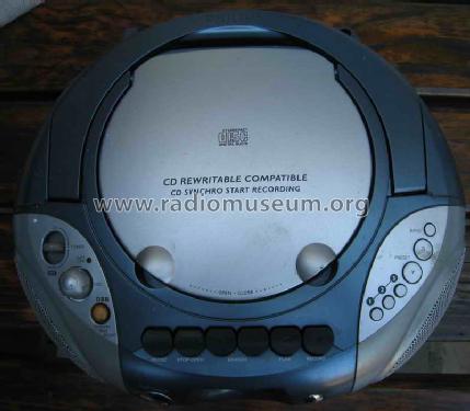 CD Radio Cassette Recorder AZ1142 /00; Philips France; (ID = 1248281) Radio