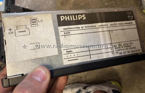 GM 22DN272 /79; Philips France; (ID = 2880592) Car Radio