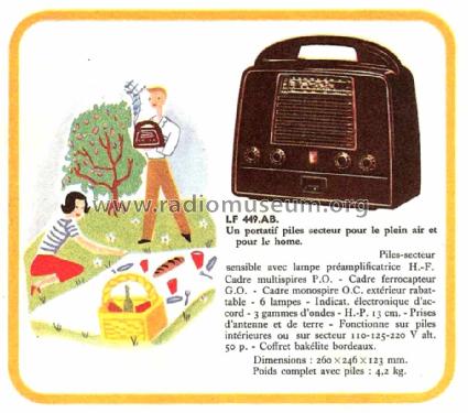 LF449AB; Philips France; (ID = 1497457) Radio