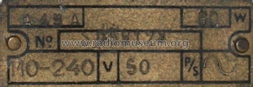 Mélodie A49A; Philips France; (ID = 496732) Radio