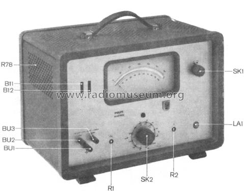 Microvoltmètre pour tension continue PM2440; Philips France; (ID = 1562005) Equipment