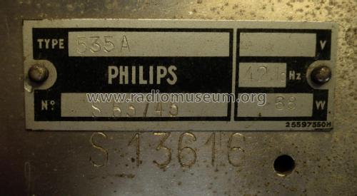 Multi-Inductance 535A; Philips France; (ID = 2572542) Radio