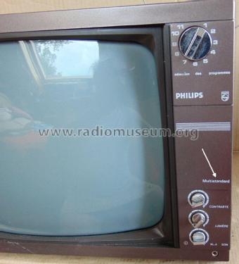 Multistandard 12M5860/1 Ch= TX3F; Philips France; (ID = 2119905) Television