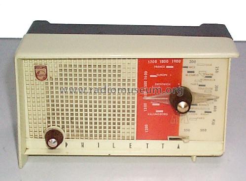 Philetta B1F07A; Philips France; (ID = 1195964) Radio