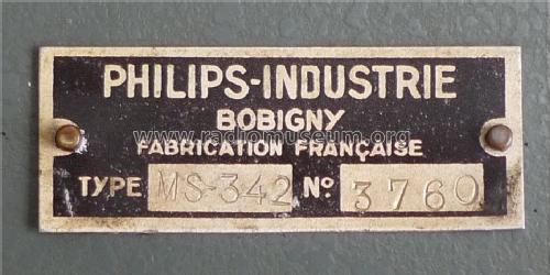 Philoscope MS 342; Philips France; (ID = 1032746) Equipment