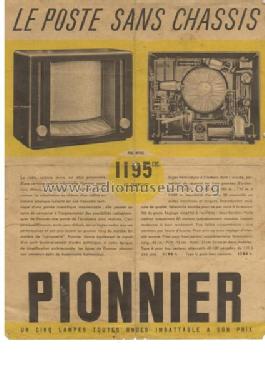 Pionnier V4A; Philips France; (ID = 1402973) Radio