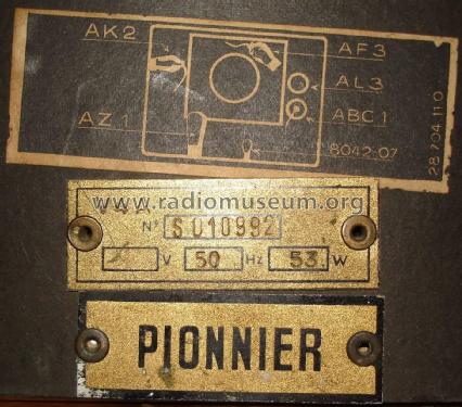 Pionnier V4A; Philips France; (ID = 2022226) Radio