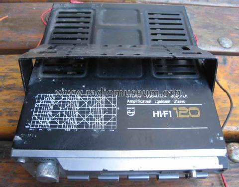 Stereo Equalizer Booster HiFi 120; Philips France; (ID = 1600758) Ampl/Mixer
