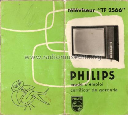 TF2566 /060 /070; Philips France; (ID = 1758052) Television