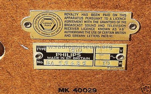 151U; Philips Electrical, (ID = 747490) Radio