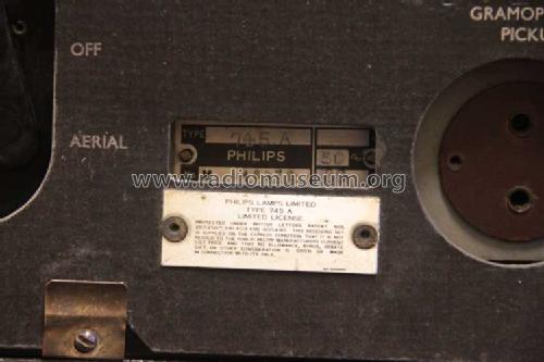 745A; Philips Electrical, (ID = 1563855) Radio