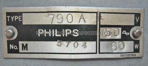 790A; Philips Electrical, (ID = 440372) Radio