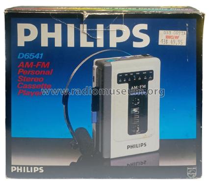 AM/FM Personal Stereo D6541 /00B; Philips Hong Kong (ID = 3165125) Radio
