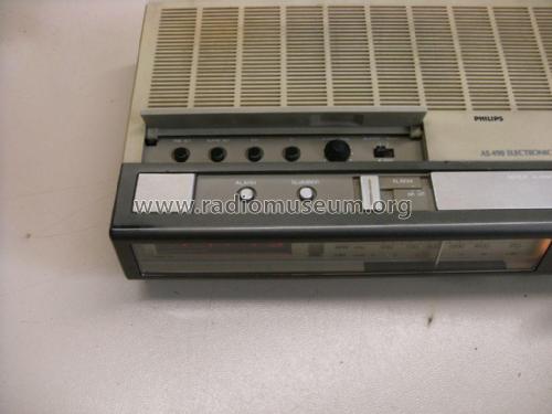 Electronic Clock-Radio 90AS490 /00B; Philips Hong Kong (ID = 2065855) Radio