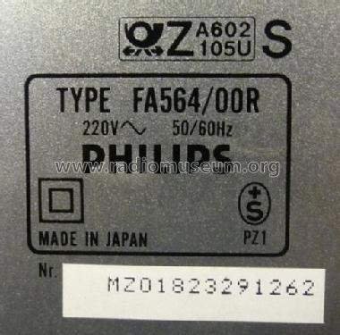 FA564 /00R; Philips Electronics (ID = 632816) Ampl/Mixer