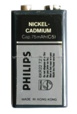 Nickel-Cadmium Akkumulator 6KR22 7,2 V; Philips Hong Kong (ID = 2075282) Power-S