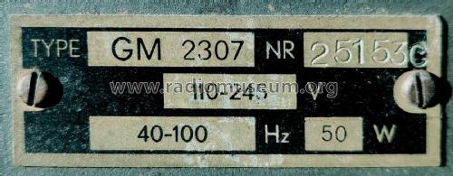Hang Generátor -Toongenerator GM2307; Philips Hungary, (ID = 3002371) Equipment