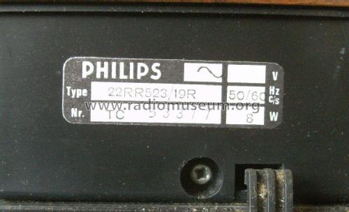 22RR523 /00 /15 /19 /28; Philips Belgium (ID = 2287878) Radio