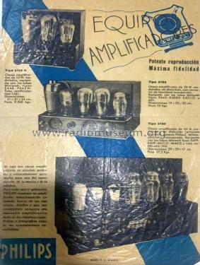 3726A; Philips Ibérica, (ID = 3086577) Ampl/Mixer