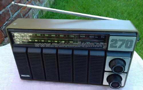 Portable Radio 270 90AL270 /00; Philips Hong Kong (ID = 2529480) Radio