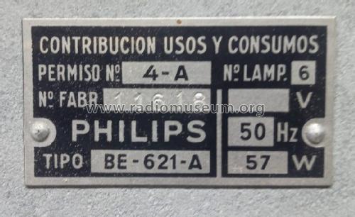 BE-621-A; Philips Ibérica, (ID = 2867058) Radio