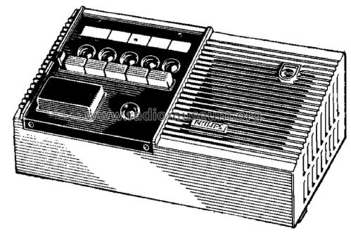 Estación Principal Intercomunicador ELA Amplifiers EL7322 /00; Philips Ibérica, (ID = 2598200) Ampl/Mixer