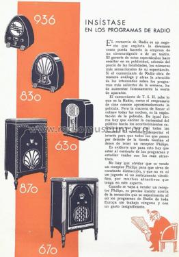 Super-Inductancia 870C ; Philips Ibérica, (ID = 3149104) Radio