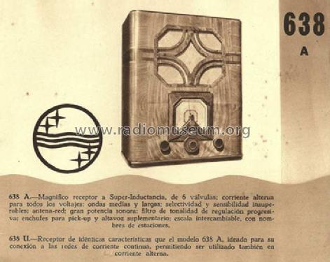 638A; Philips Ibérica, (ID = 2217167) Radio