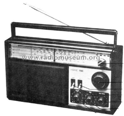 90AL780 /00; Philips, Singapore (ID = 1103277) Radio
