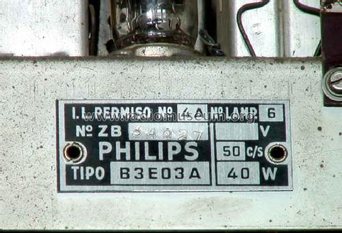 B3E03A /00C /00K; Philips Ibérica, (ID = 794620) Radio