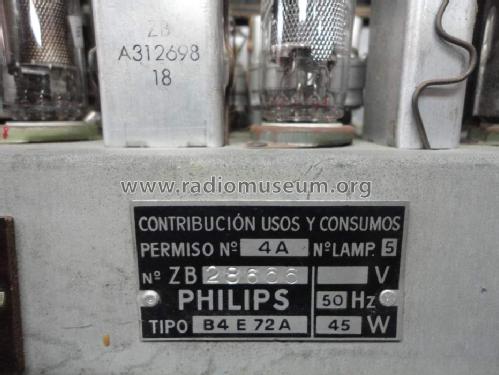 B4E72A; Philips Ibérica, (ID = 1478122) Radio