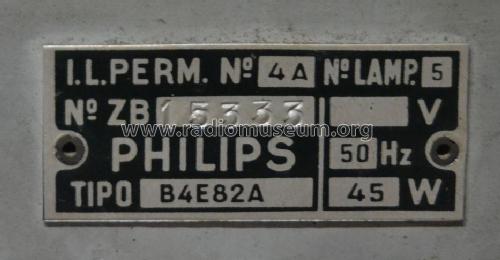 B4E82A; Philips Ibérica, (ID = 1811408) Radio