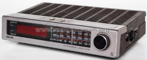 Electronic Clock Radio 390 90-AS-390/00; Philips Ibérica, (ID = 1836977) Radio