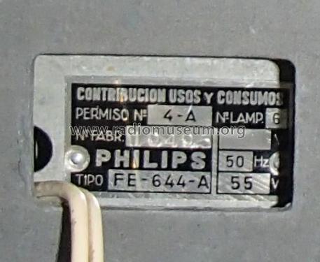 FE-644-A; Philips Ibérica, (ID = 1628999) Radio