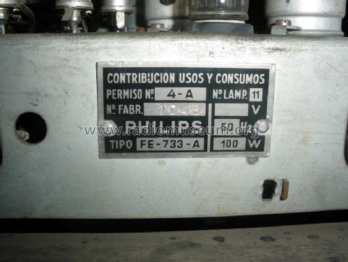 FE-733-A; Philips Ibérica, (ID = 813242) Radio