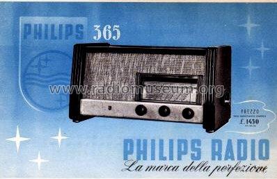 365; Philips Italy; (ID = 496835) Radio
