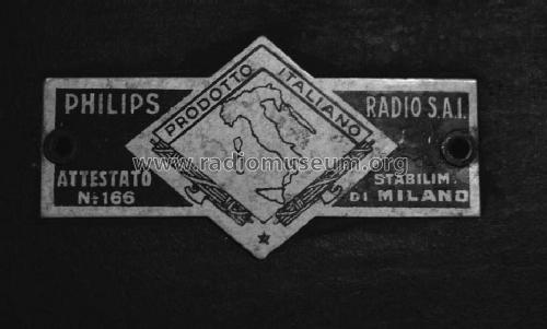 476; Philips Italy; (ID = 1127693) Radio
