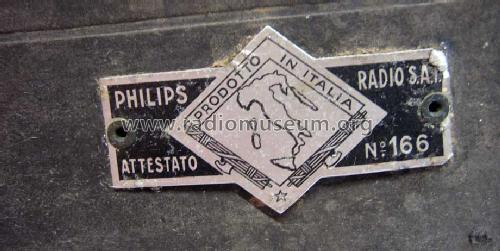665/D; Philips Italy; (ID = 1608953) Radio