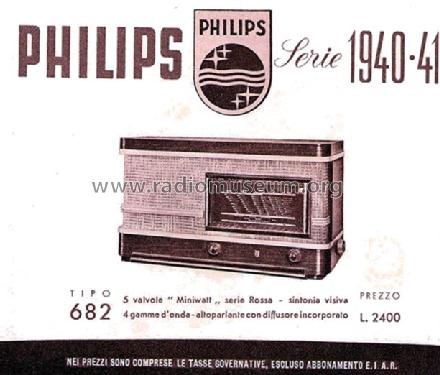 682; Philips Italy; (ID = 496746) Radio