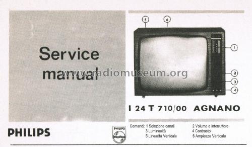 Agnano I 24 T 710 -00; Philips Italy; (ID = 2999473) Television