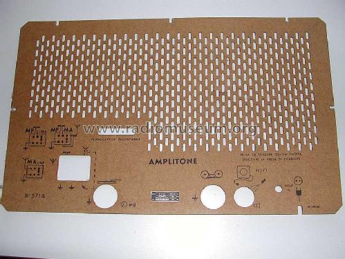 Amplitone BI571A; Philips Italy; (ID = 406900) Radio