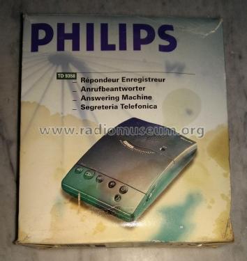 Annuncio Digitale Segreteria Telefonica - Telephone answering machine TD 9358T /08; Philips 飞利浦; (ID = 2647257) Telefonia