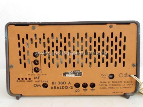 Araldo 2 BI380A; Philips Italy; (ID = 2251838) Radio