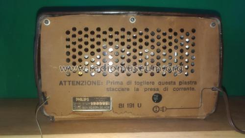 BI191U; Philips Italy; (ID = 2357891) Radio