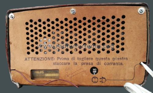 BI191U; Philips Italy; (ID = 3053341) Radio