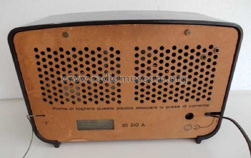BI210A; Philips Italy; (ID = 1618714) Radio