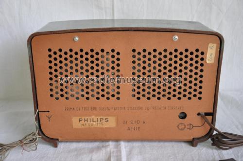 BI210A; Philips Italy; (ID = 2135105) Radio
