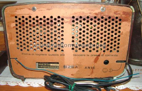 BI210A; Philips Italy; (ID = 717873) Radio