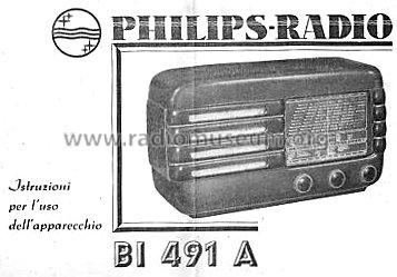 BI491A; Philips Italy; (ID = 700084) Radio